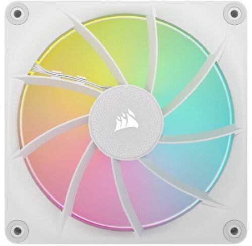 מאוורר למארז עם בקר תאורה Corsair iCUE LINK  LX140 RGB 140mm PWM - צבע לבן