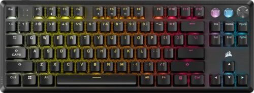 360762_b_1.jpg מקלדת גיימינג מכנית חוטית Corsair K70 Pro TKL - סוג מתג מגנטי Hall Effect - מקשי ABS Double-Shot - צבע שחור