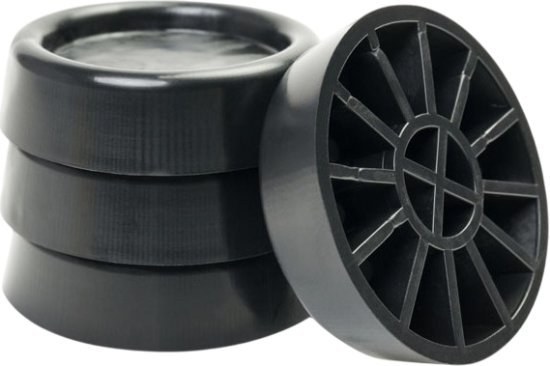 רפידות למניעת רעידות למכונת כביסה / מייבש מבית Roller - צבע שחור