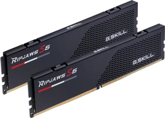 זיכרון למחשב G.Skill Ripjaws S5 2x32GB DDR5 6000MT / s CL28 - שחור