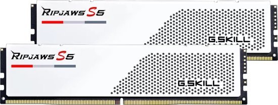זיכרון למחשב G.Skill Ripjaws S5 2x32GB DDR5 6000MT / s CL28 - לבן