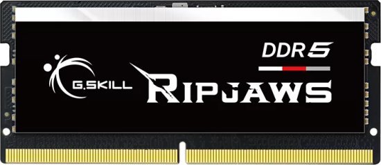 זיכרון למחשב נייד G.Skill Ripjaws 32GB DDR5 5600MT / s CL40 SODIMM