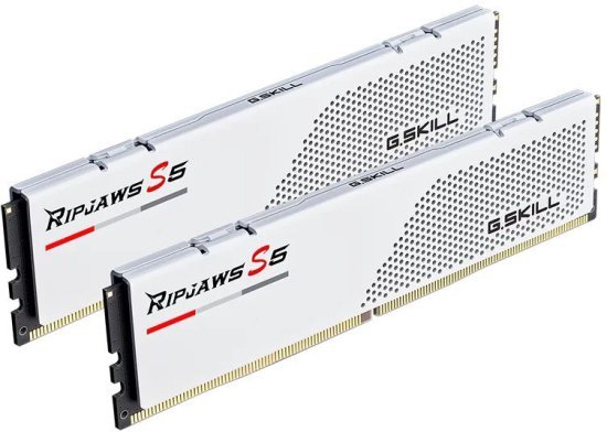 זיכרון למחשב G.Skill Ripjaws S5 2x48GB DDR5 6000MT / s CL30 - לבן