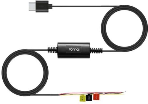 ערכת חיווט 70mai Hardwire Kit Midrive UP03 למצלמות דרך 70mai - שנה אחריות יבואן רשמי ע''י המילטון