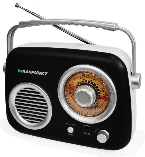 רדיו AM / FM / Bluetooth דגם BP-1550 מבית Blaupunkt - צבע שחור