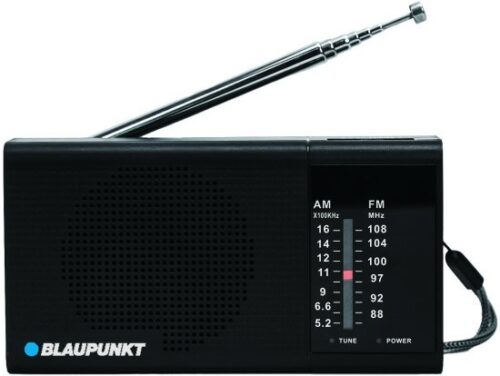 רדיו נייד AM / FM דגם BP-2150 מבית Blaupunkt - צבע שחור