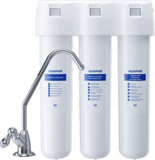 מערכת סינון דגם Crystal A מבית AQUAPHOR