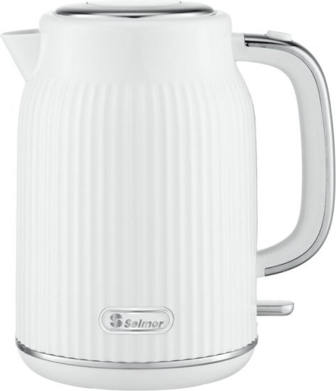 קומקום חשמלי מעוצב 1.7 ליטר Selmor SE-9554B 2000W - צבע לבן