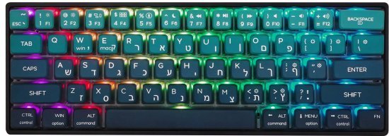 368770_b_1.jpg מקלדת גיימינג מכנית חוטית SKYLOONG GK61 Pudding - צבע כחול