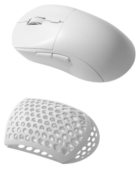 עכבר גיימינג אלחוטי SKYLOONG M1 - צבע לבן