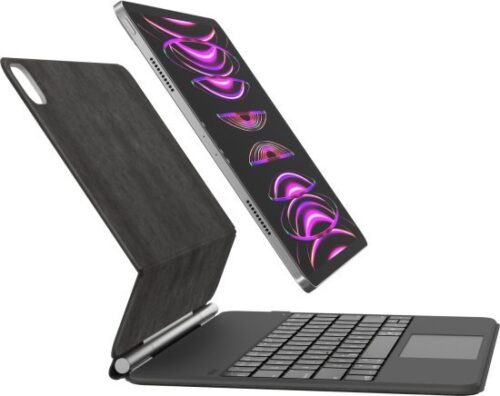 369477_b_1.jpg כיסוי מעמד מגנטי עם מקלדת ל-Apple iPad Pro 13'' (M4) מבית Belkin - צבע שחור - שפה עברית ואנגלית