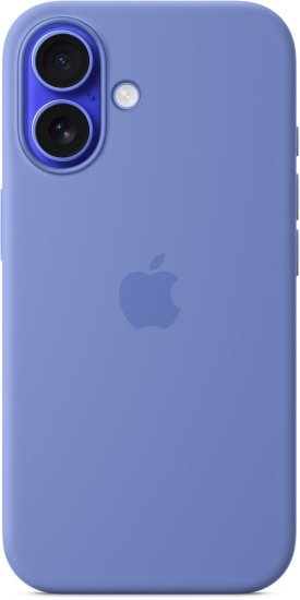 370647_b_1.jpg כיסוי סיליקון מקורי ל-Apple iPhone 16 עם חיבור MagSafe - צבע Periwinkle