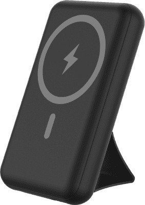 סוללת גיבוי משולבת טעינה אלחוטית Energizer Power Bank Black 10000mAh 20W - צבע שחור