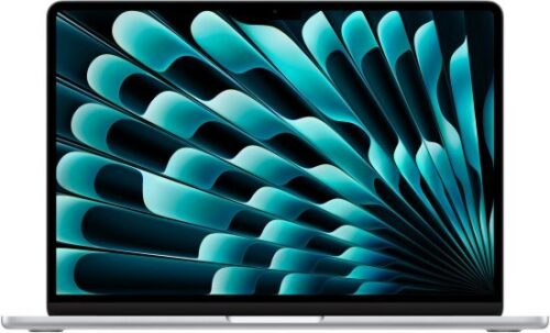 מחשב Apple MacBook Air 13 M4 Chip 10-Core CPU, 10-Core GPU, 512GB SSD Storage, 16GB Unified Memory - צבע Silver - מקלדת עברית / אנגלית - דגם MW0X3HB / A