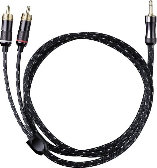 כבל 3.5 מ''מ לחיבור 2xRCA באורך 1 מטרים FiiO LR