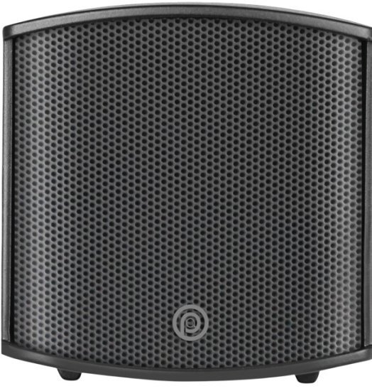 רמקול סטליט מעוצב CUBE כולל מתקן תלייה 100W מבית Pure Acoustics - צבע שחור