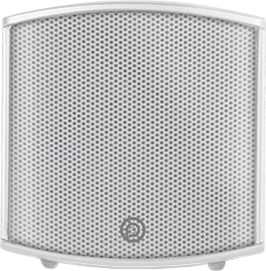 רמקול סטליט מעוצב CUBE כולל מתקן תלייה 100W מבית Pure Acoustics - צבע לבן