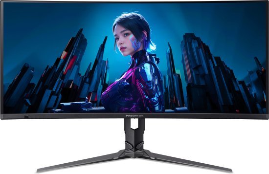 מסך מחשב קעור גיימינג Acer Predator X34 X5 4K 240Hz 34'' QHD QD-OLED