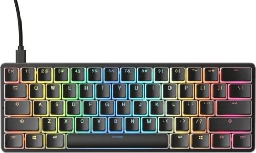 372581_b_1.jpg מקלדת גיימינג מכנית חוטית Glorious GMMK Prebuilt Compact 60% - צבע שחור