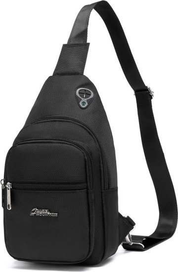 תיק כתף עסקי למכשיר בגודל 8.3 אינץ’ דגם The Zen Urban Sling Bag מבית Camel Mountain - צבע שחור