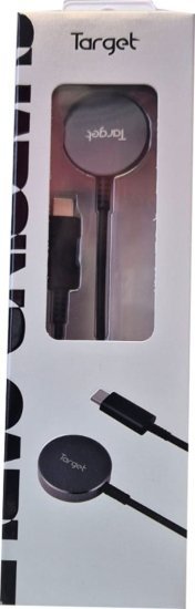 373088_b_1.jpg כבל טעינה לשעוני Samsung Watch עם חיבור USB Type-C מבית Target - צבע שחור
