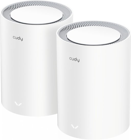 373728_b_1.jpg ראוטר (2 יחידות) Cudy AX3000 2.5G Whole Home Mesh Wi-Fi 6 System M3000 V2.0 - לבן