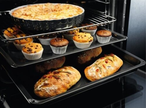 תנור בנוי 9 תוכניות 71 ליטר Electrolux Borderless SurroundCook Multifunction EOH6423X - נירוסטה - תוצרת גרמניה