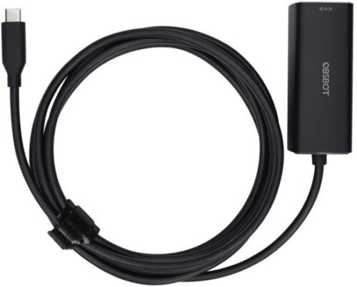 מתאם כבל USB-C לכבל רשת Ethernet מבית Obsbot