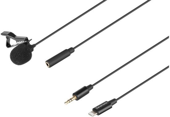 375350_b_1.jpg מיקרופון דש Saramonic LavMicro U1A עם חיבור Lightning