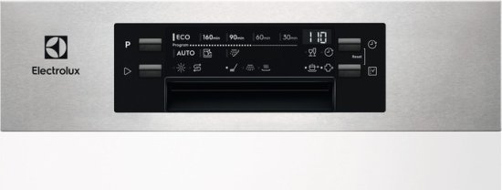 מדיח כלים חצי אינטגרלי צר 44.6 ס''מ Electrolux 600 SatelliteClean EES42210IX - תוצרת פולין