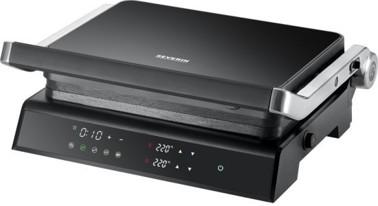 טוסטר לחיצה / גריל בעל כפתורי מגע (טאצ') הספק 1800W דגם KG2399 מבית Severin