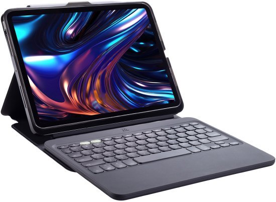 מקלדת אלחוטית וכיסוי Zagg Pro Keys 2 עבור Apple iPad Pro 11 M4 - צבע שחור