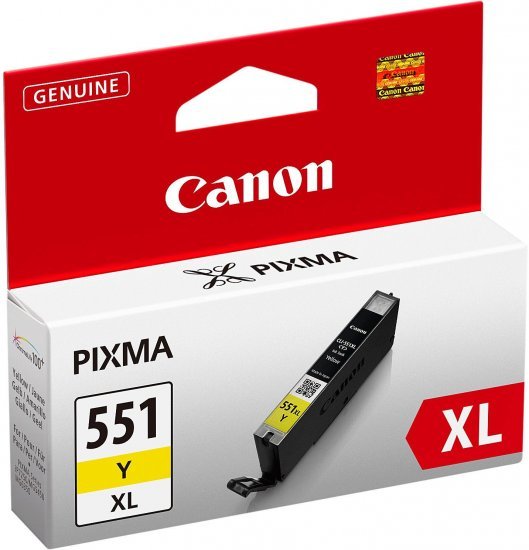 ראש דיו צהוב מקורי Canon CLI-551XLY