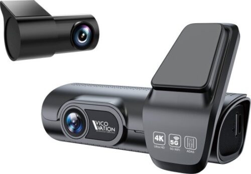 מצלמת דרך פרימיום דו-ערוצית לרכב 4K / FHD דגם VicoVation G4K