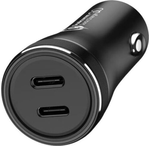 378764_b_1.jpg מטען לרכב טעינה מהירה 50W 2xType-C דגם BN-CC מבית VicoVation