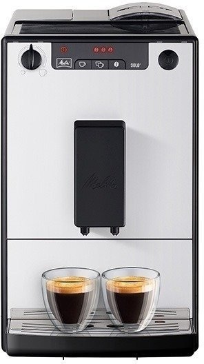 מכונת קפה אוטומטית Melitta Solo E950-203 - צבע כסוף טהור (Pure Silver)
