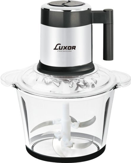 קוצץ מזון חשמלי 300W עם מיכל זכוכית 3 ליטר דגם AHY-019 מבית Luxor