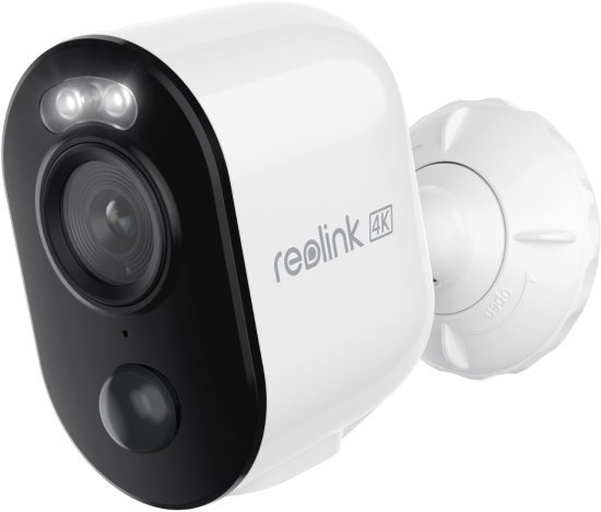 מצלמת אבטחה חיצונית אלחוטית Reolink Argus 3 Ultra 4K - צבע לבן