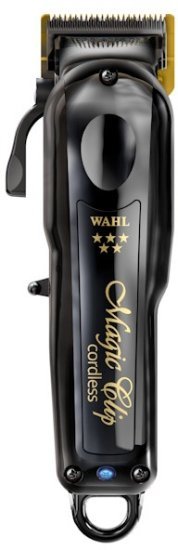 מכונת תספורת מקצועית נטענת Wahl Magic Clip 5 Stars - צבע שחור