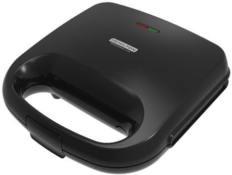 טוסטר לחיצה פלטות מתחלפות Hemilton HEM-1367 750W - צבע שחור