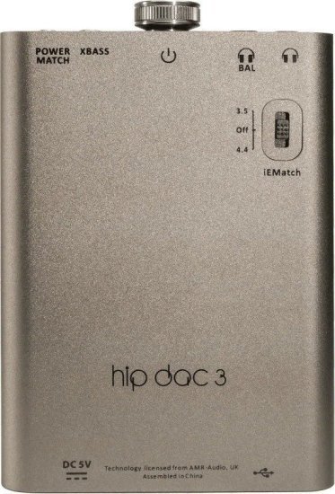 ממיר DAC נייד ומגבר אוזניות iFi Audio Hip DAC 3