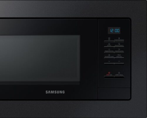 מיקרוגל דיגיטלי בנוי 23 ליטר Samsung MS23A7013AB 800W - שחור - שנה אחריות יבואן רשמי Samsung