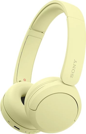 אוזניות קשת On-Ear אלחוטיות Sony WH-CH520Y Bluetooth - צבע צהוב