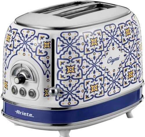 מצנם קופץ 2 פרוסות Ariete Capri 155 810W - צבע Capri