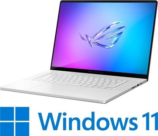 מחשב נייד Asus ROG Zephyrus G16 (2025) GU605CR-QR175W - צבע Platinum White - נרתיק ROG וספק כוח Type-C כלולים בתוך האריזה כמתנה!