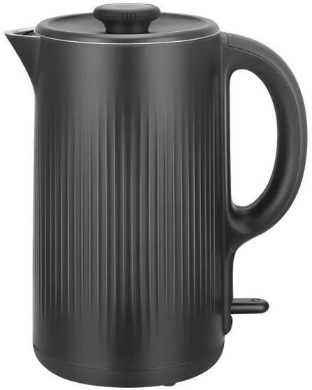 קומקום חשמלי 1.7 ליטר Normande ND-8007 2200W - צבע שחור מט