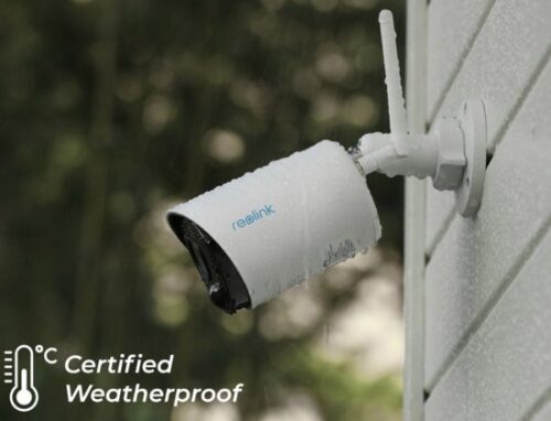 מצלמת אבטחה חיצונית אלחוטית דגם Reolink Argus Eco 3MP מבית Reolink