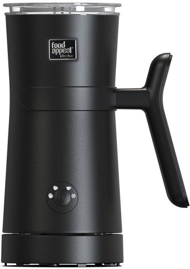 מקציף חלב 400W איכותי 4 ב- 1 עם בסיס נשלף מבית Food appeal