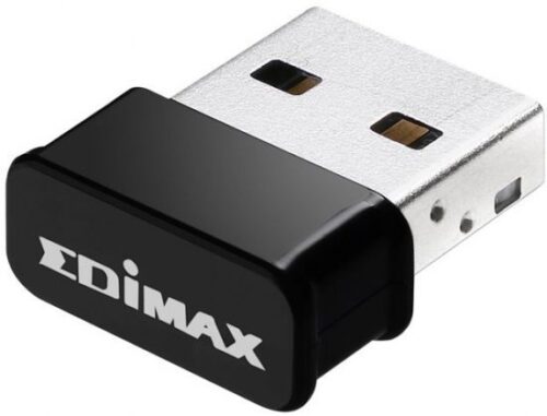 מתאם רשת אלחוטי Edimax EW-7822ULC AC1200 Dual-Band MU-MIMO USB Nano 300Mbps+ 867Mbps