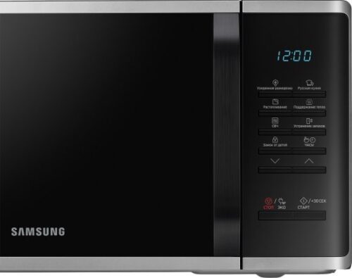 מיקרוגל דיגיטלי 23 ליטר Samsung MS23K3513AS 800W - שחור / כסוף - שנה אחריות יבואן רשמי Samsung